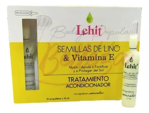 Ampolla semilla de lino y vitamina E